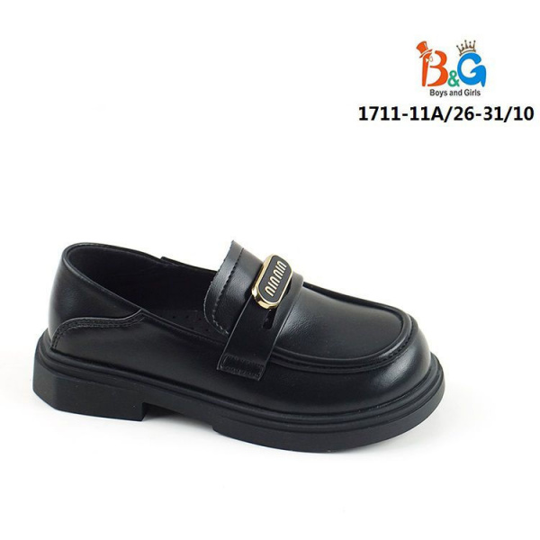 Туфли для девочек 1711-11A размер 26-31 10 пар